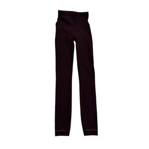 Lululemon Plum Leggings Zoned In 27" Tights Size Women's 2